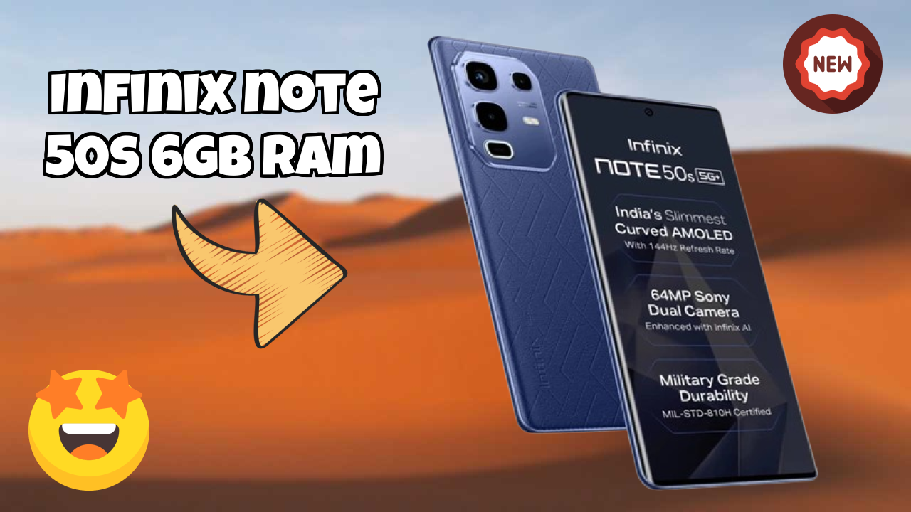 Infinix Note 50s 6GB RAM Test: 6 GB RAM Handles Heavy Apps