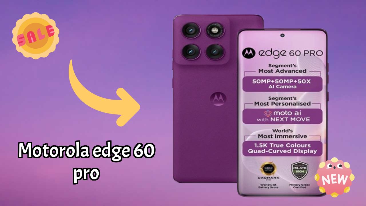 Motorola Edge 60 Pro at ₹26,347 - Best Features Explained