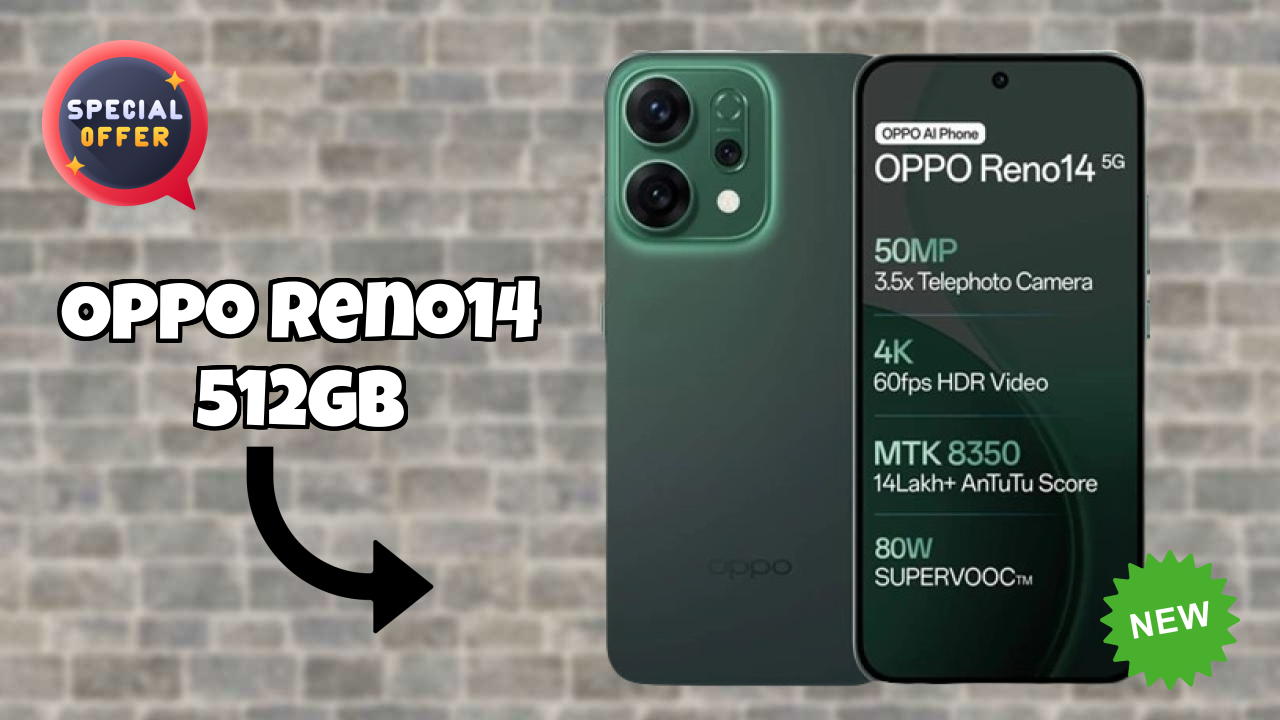 OPPO Reno14 512GB Gaming Benchmarks: MediaTek Dimensity 8350 Tested